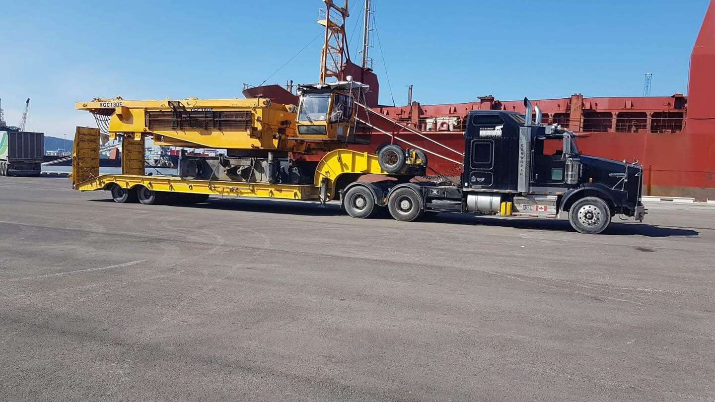 הובלות חביב - הובלת ציוד כבד